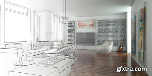 Collection of interiors vol. 7, 25xUHQ JPEG