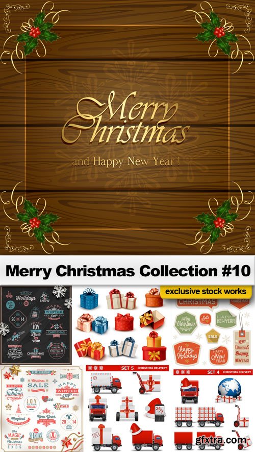Merry Christmas Collection #10 - 25 EPS