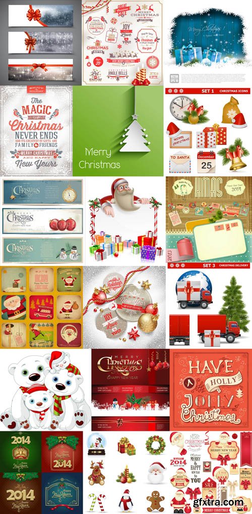 Merry Christmas Collection #10 - 25 EPS