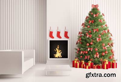 3D Render Christmas Interiors 25xJPG 3D Render Christmas Interiors 25xJPG