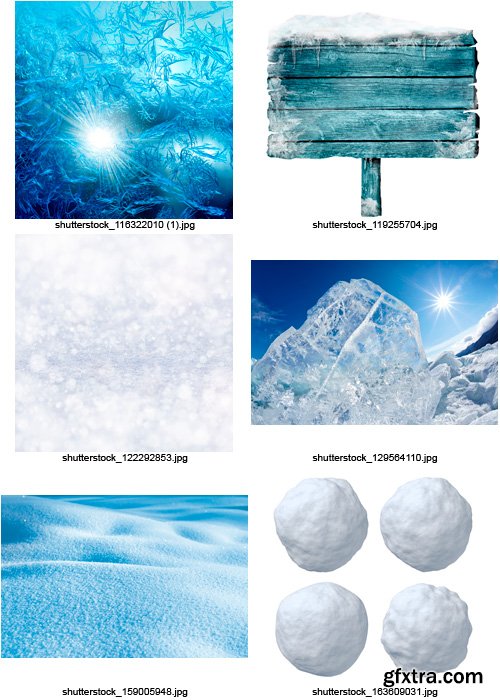 Amazing SS - Snow & Ice Textures, 25xJPGs Amazing SS - Snow & Ice Textures, 25xJPGs