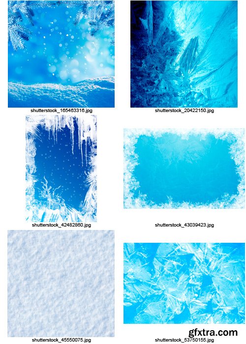 Amazing SS - Snow & Ice Textures, 25xJPGs Amazing SS - Snow & Ice Textures, 25xJPGs