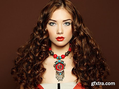 Fashion beauty, beautiful hairstyles 2, PhotoStock