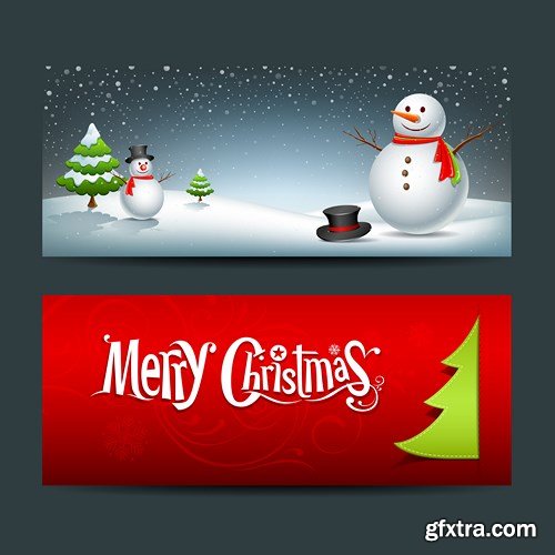 Merry Christmas Collection #11 - 25 EPS, AI