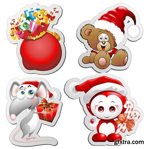 Merry Christmas Collection #11 - 25 EPS, AI