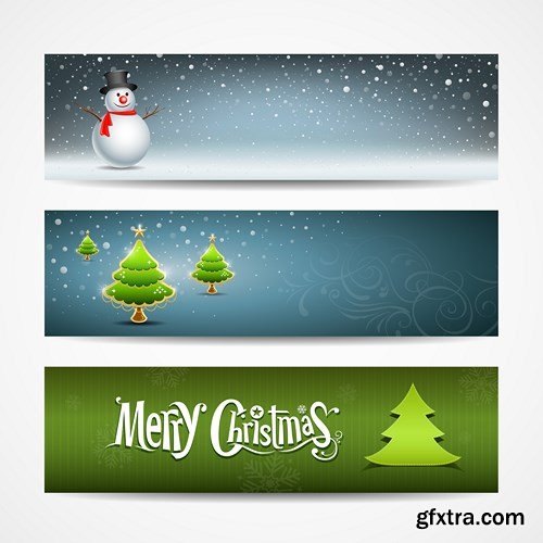 Merry Christmas Collection #11 - 25 EPS, AI