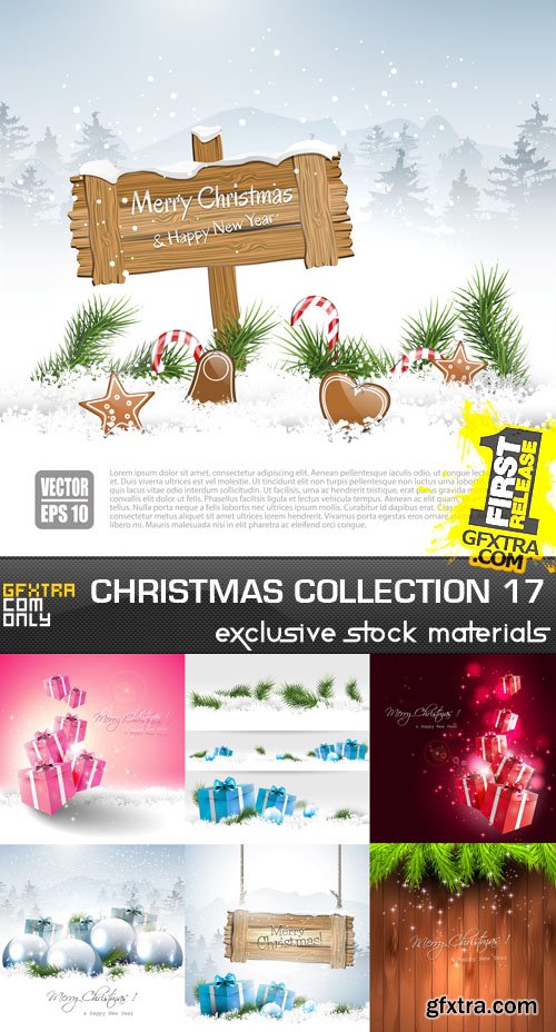 Christmas Collection 17, 25xEPS