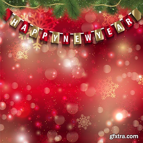 Merry Christmas Collection #12 - 25 EPS, AI