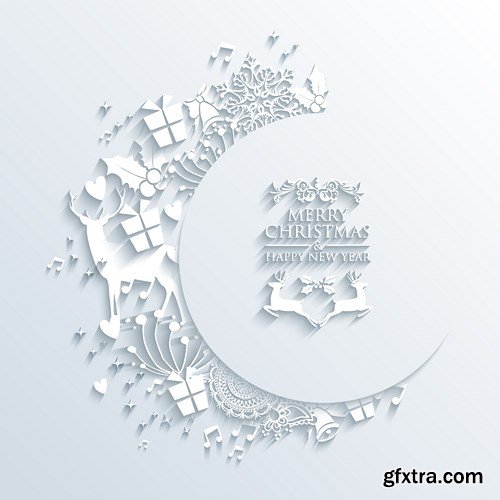 Merry Christmas Collection #12 - 25 EPS, AI