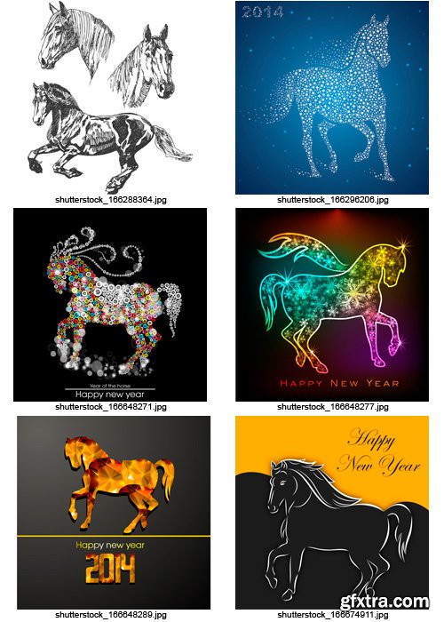 Amazing SS - Horse Collection, 25xEPS Amazing SS - Horse Collection, 25xEPS