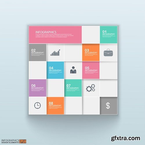 Collection of Infographics #46, 25xEPS Collection of Infographics #46, 25xEPS