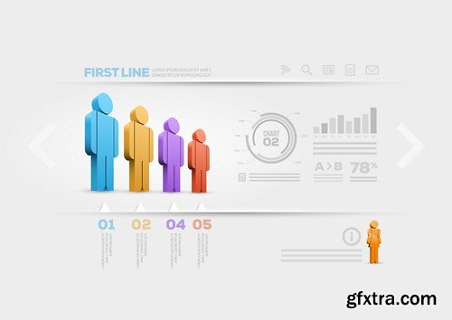 Collection of Infographics #46, 25xEPS Collection of Infographics #46, 25xEPS