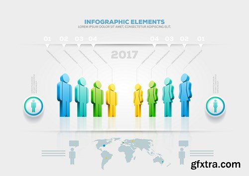 Collection of Infographics #46, 25xEPS Collection of Infographics #46, 25xEPS