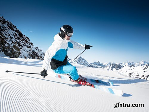 Mountain Skiing, 25xUHQ JPEG