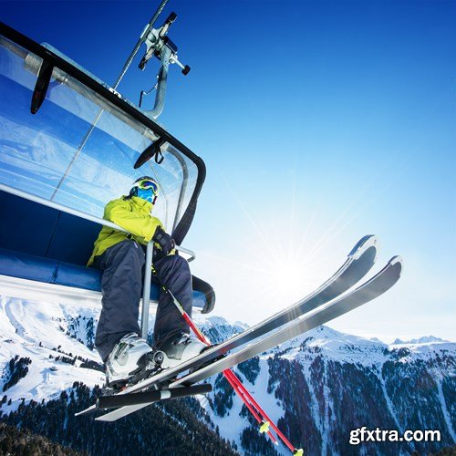 Mountain Skiing, 25xUHQ JPEG