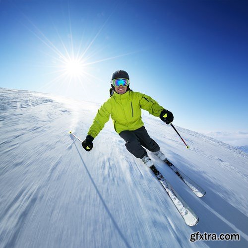 Mountain Skiing, 25xUHQ JPEG