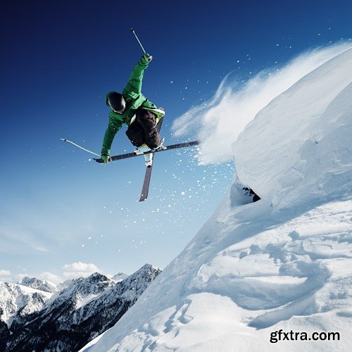 Mountain Skiing, 25xUHQ JPEG