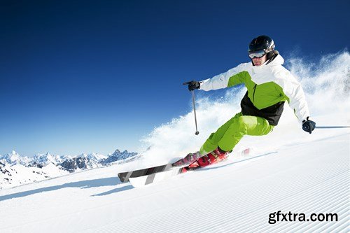 Mountain Skiing, 25xUHQ JPEG