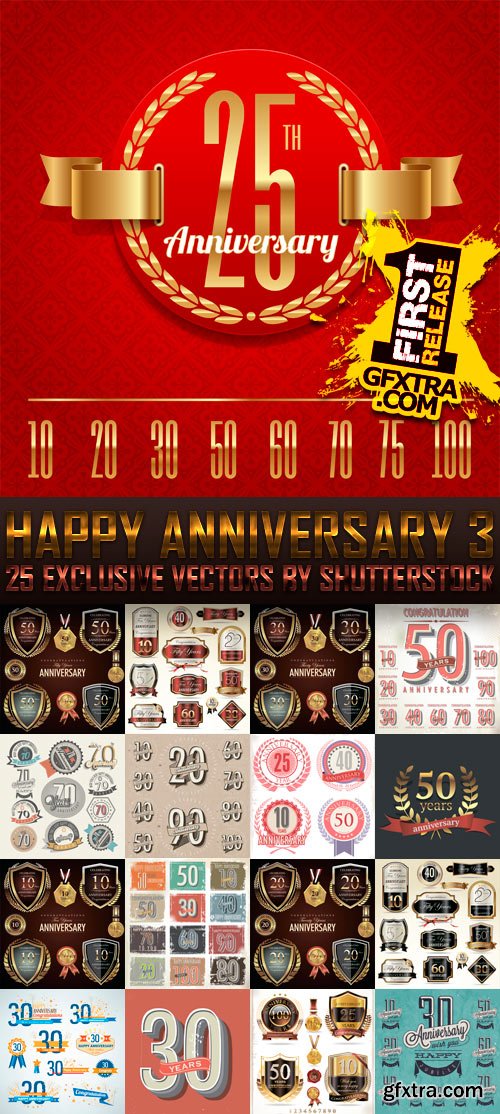 Happy Anniversary 3, 25xEPS
