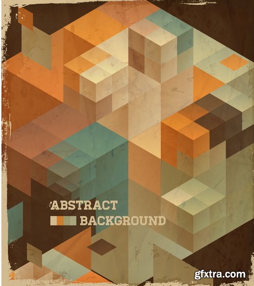 Abstract Geometric 1, 25xEPS