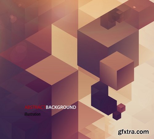 Abstract Geometric 1, 25xEPS