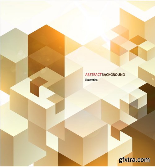 Abstract Geometric 1, 25xEPS