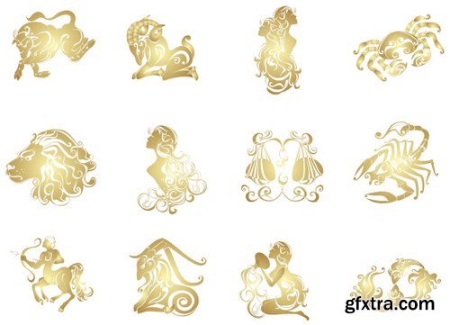 Zodiac Collection, 25xEPS, AI