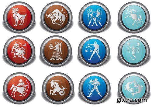 Zodiac Collection, 25xEPS, AI