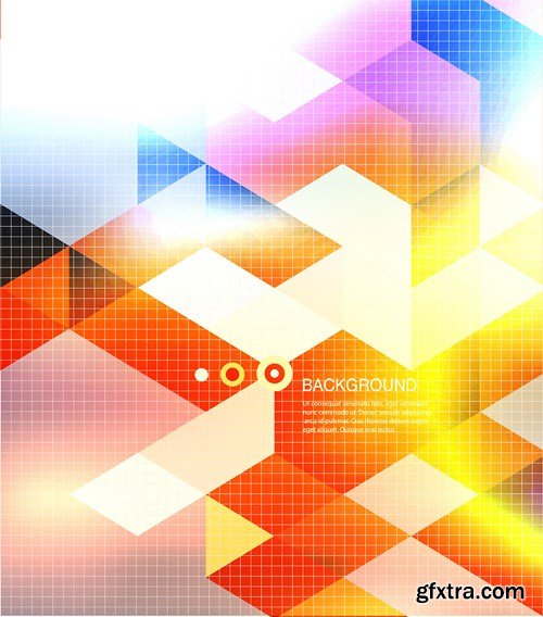 Collection of Vector Abstract Backgrounds Vol.58, 25xEPS