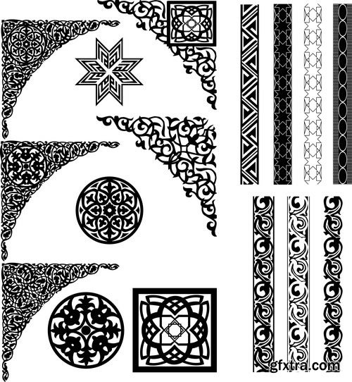 Arabic Design - 20xEPS-5xJPG Arabic Design - 20xEPS-5xJPG