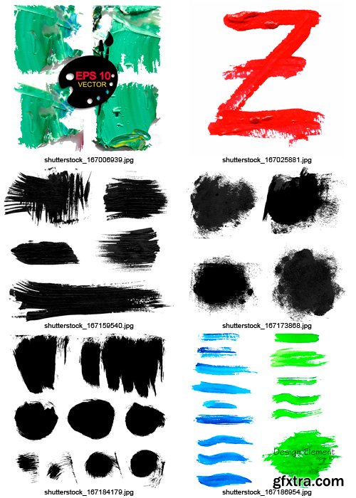 Amazing SS - Grunge Elements, 25xEPS