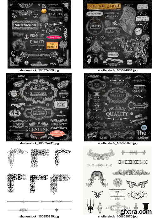 Amazing SS - Vintage Elements 3, 25xEPS