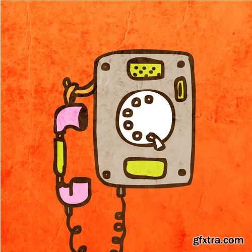 Cute Hand Drawn Vector Illustration #2 - 25xEPS Cute Hand Drawn Vector Illustration #2 - 25xEPS