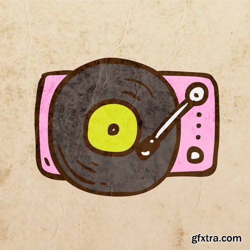 Cute Hand Drawn Vector Illustration #2 - 25xEPS Cute Hand Drawn Vector Illustration #2 - 25xEPS