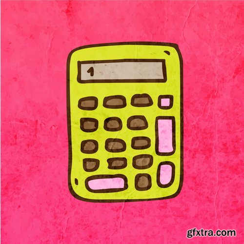 Cute Hand Drawn Vector Illustration #2 - 25xEPS Cute Hand Drawn Vector Illustration #2 - 25xEPS