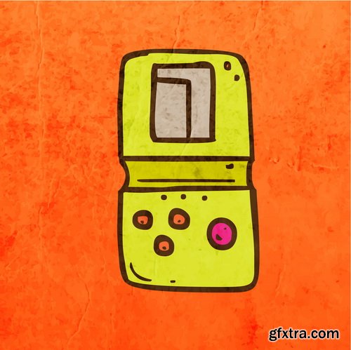 Cute Hand Drawn Vector Illustration #2 - 25xEPS Cute Hand Drawn Vector Illustration #2 - 25xEPS