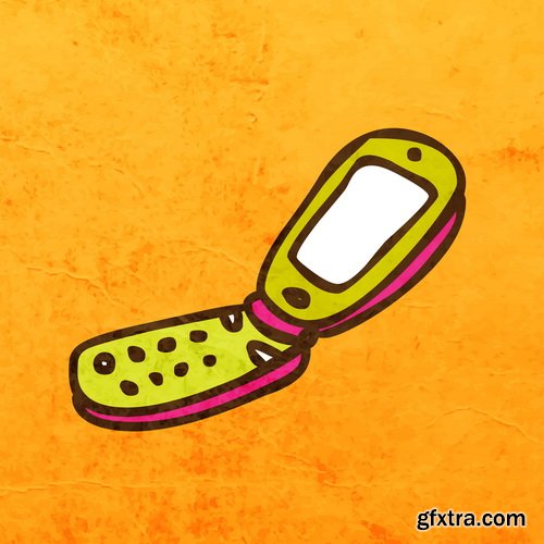 Cute Hand Drawn Vector Illustration #2 - 25xEPS Cute Hand Drawn Vector Illustration #2 - 25xEPS