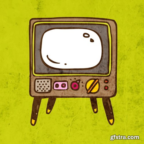 Cute Hand Drawn Vector Illustration #2 - 25xEPS Cute Hand Drawn Vector Illustration #2 - 25xEPS