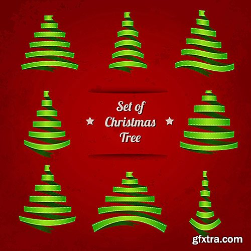 Beautiful backgrounds for Christmas and New Year, 7 - VectorStock