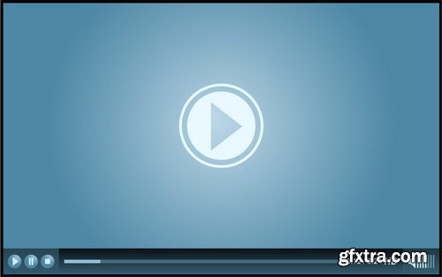 Media Player Templates 25xEPS