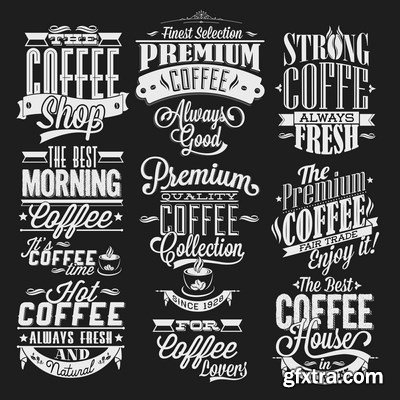 Typography Inspiration Elements - 25x EPS