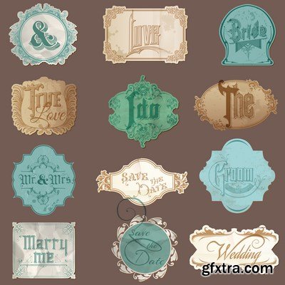 Typography Inspiration Elements - 25x EPS