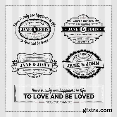 Typography Inspiration Elements - 25x EPS