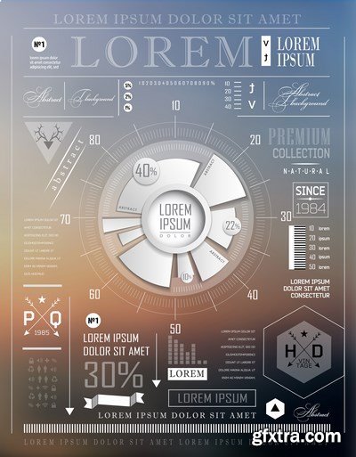 Typography Inspiration Elements - 25x EPS