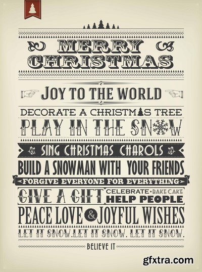 Typography Elements 2 - 25x EPS