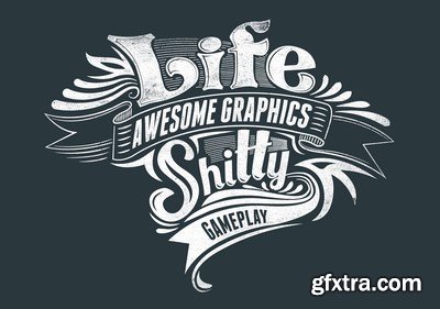 Typography Elements 2 - 25x EPS