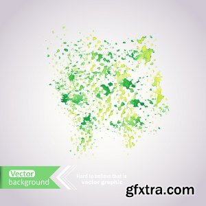 Abstract Hand Drawn Watercolor Vectors 25xEPS Abstract Hand Drawn Watercolor Vectors 25xEPS