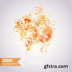 Abstract Hand Drawn Watercolor Vectors 25xEPS Abstract Hand Drawn Watercolor Vectors 25xEPS