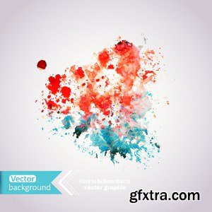 Abstract Hand Drawn Watercolor Vectors 25xEPS Abstract Hand Drawn Watercolor Vectors 25xEPS