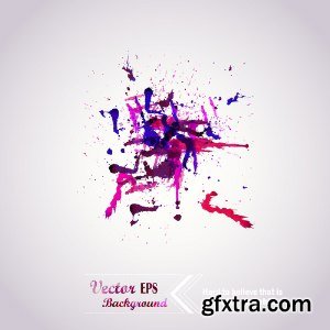 Abstract Hand Drawn Watercolor Vectors 25xEPS Abstract Hand Drawn Watercolor Vectors 25xEPS